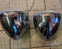 Pair of DUCELL Agrée AB TB Curved Glass with signature