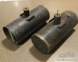 EARLY 1900s OIL/GAS TANKS. WOULD BE GREAT FOR AN EARLY RACE CAR OR SPEEDSTER
