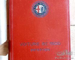 1928 Alfa Romeo 6C 1500 'Entretien'