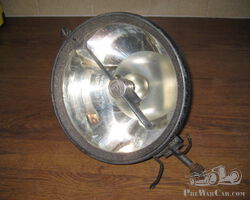 Single Marchal 200mm Diameter Headlamp - Complete