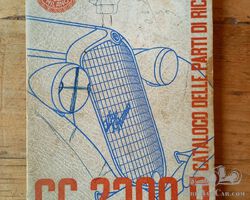 1937 Alfa Romeo 6C 2300 B parts book