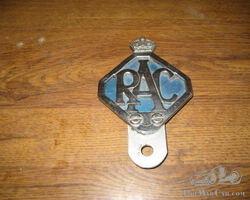 RAC Royal Automobile Club Car Badge