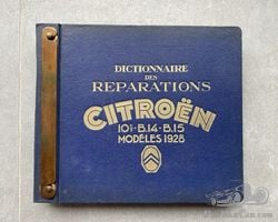Citroen B14 - dictionnaire de réparation