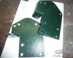 Pair P shocker mounting brackets