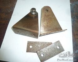 Pair of N type seat adjutment brackets