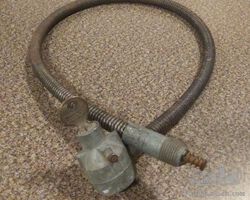 Late 1920s/Early 1930s Ignition Switch Assembly with Armored Cable