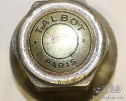 Talbot Motor Car Co of Paris Threaded Hubcap
