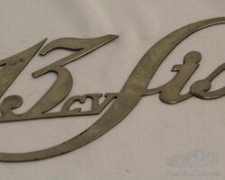 Talbot Motor Car Co 13 CV Six Radiator Script Emblem