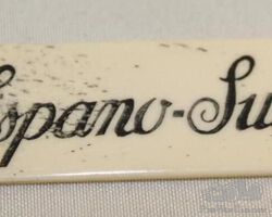 Ivory Hispano-Suiza Emblem Badge