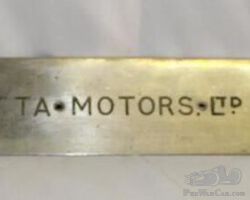 Isotta Fraschini Automobile Coachbuilder Sill Plate
