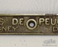 Peugeot Motor Car Co Sill Plate