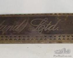 Fiat Motor Car Co Ltd of England Sill Plate