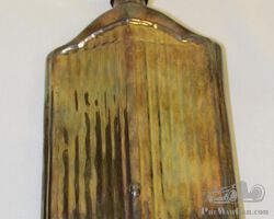 1934 Packard Motor Car Co Radiator Shaped Flask w/ Coromorant Cap