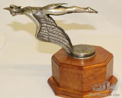 Cigone Parisienne by E. Fady Radiator Mascot Hood Ornament