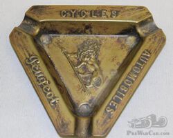 Peugeot Automobile Co Lion Ashtray
