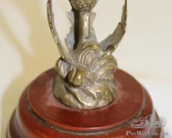 Arrol-Johnston Thistle Automobile Radiator Mascot Hood Ornament