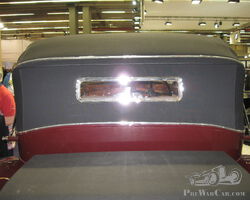 entourage de lunette arriere cabriolet