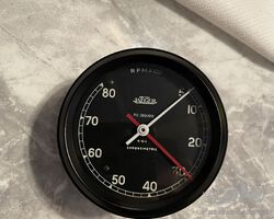 Smiths/ Jaeger Chronometric Rev Counter with Tell Tale