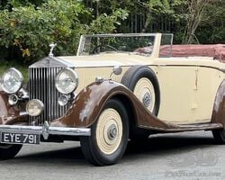 1938 Rolls-Royce 25/30 Park Ward 4dr Allweather Cabriolet GGR54
