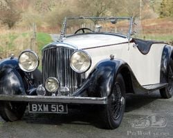 1935 Bentley 3½ Litre 'Cutaway Door' Drophead Coupe. B192DG