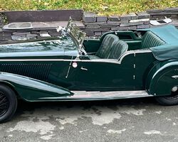 1936 Bentley 4¼ Litre VdP Style 'cutaway door' Tourer. B200GA