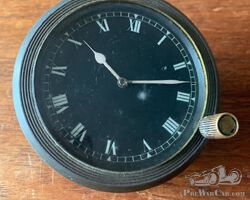 Jaeger black face 80 MM clock