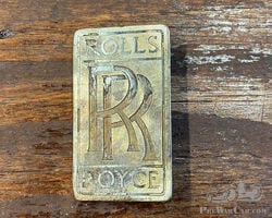 Vintage Rolls Royce Radiator Badge