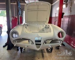 Wird restauriert: 1958 Alfa Romeo Giulietta Spider Veloce mit Hardtop