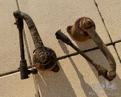 pair of Houdaille shock absorbers
