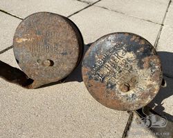 pair of SNUBBERS shock absorbers