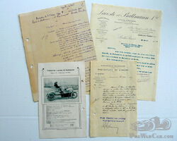 Lacoste & Battman 1907 original documents