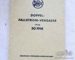 Solex Doppel Fallstrom Type 30 FFIK Vergaser