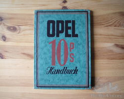 Opel 10/40 Betriebsanleitung original sehr guter Zustand !