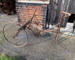 c.1890 Solid Tyre Victorian Tricycle Project.