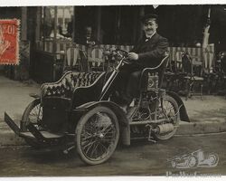 Leon Bollee tricycle car Excelsior 1907