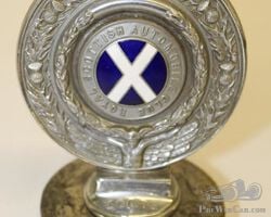 The Royal Scottish Automobile Club Radiator Mascot Hood Ornament