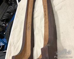 GP Bugatti Petrol tank supports