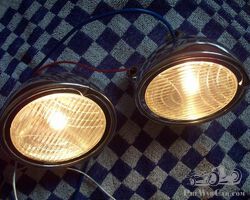 C.M. HALL COWL LIGHTS, U.S.A. Buick, Nash, Hudson, Chrysler. etc, etc.