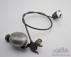 Pre-war motorcycle/bicycle wheel arch clamp bell