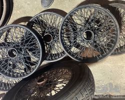 Lancia Augusta wire wheels set of six