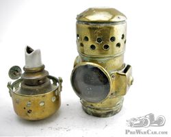 Pre-War Oil Lamp Brass
