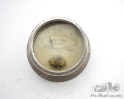 Ammeter brass Paris F. Duoretet & E. Roger No.22343