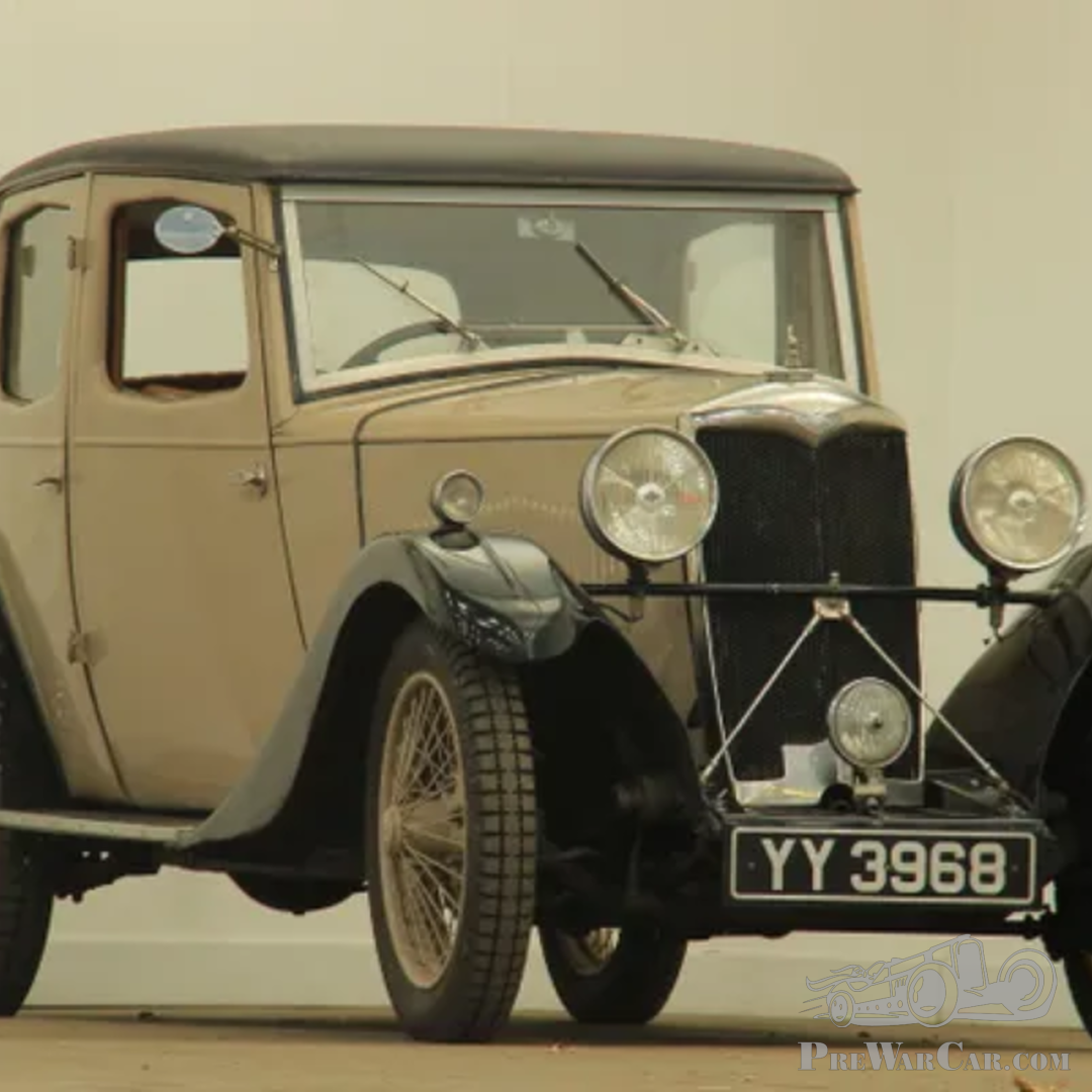 Voiture Riley 9 Monaco Saloon 1932 a vendre - PreWarCar