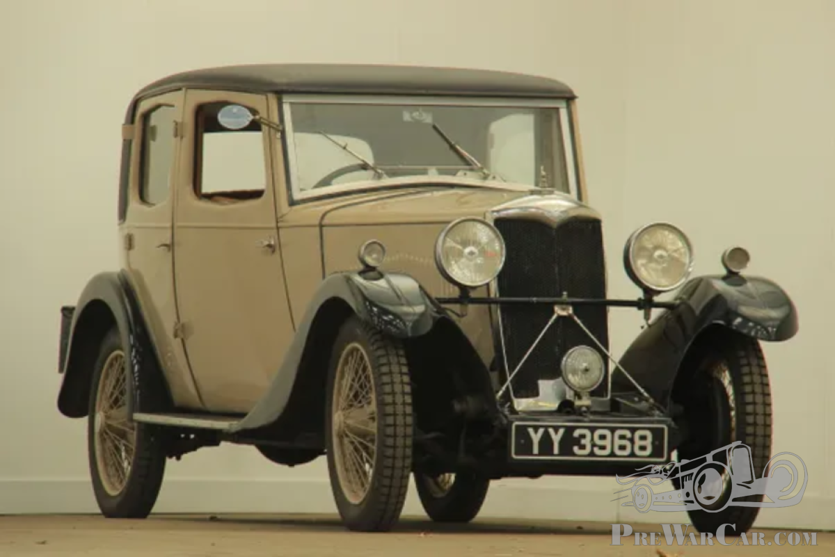 Voiture Riley 9 Monaco Saloon 1932 a vendre - PreWarCar