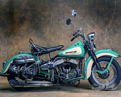 1943 HARLEY DAVIDSON WLA 750 CC