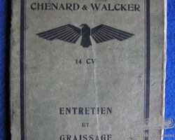 Chenard Walcker Manual