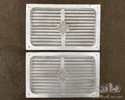 2 alloy plates for stepboard
