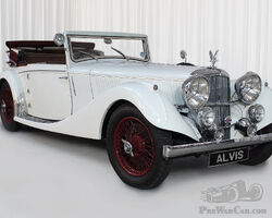 1937 Alvis Speed 25 SB DHC By Charlesworth