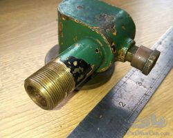 VINTAGE SMITHS 1:1 ANGLE DRIVE MOTORCYCLE CHRONOMETRIC SPEEDOMETER REV COUNTER
