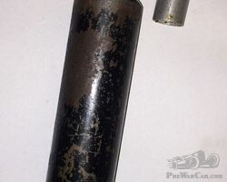 Enots plunger grease gun, with cover.